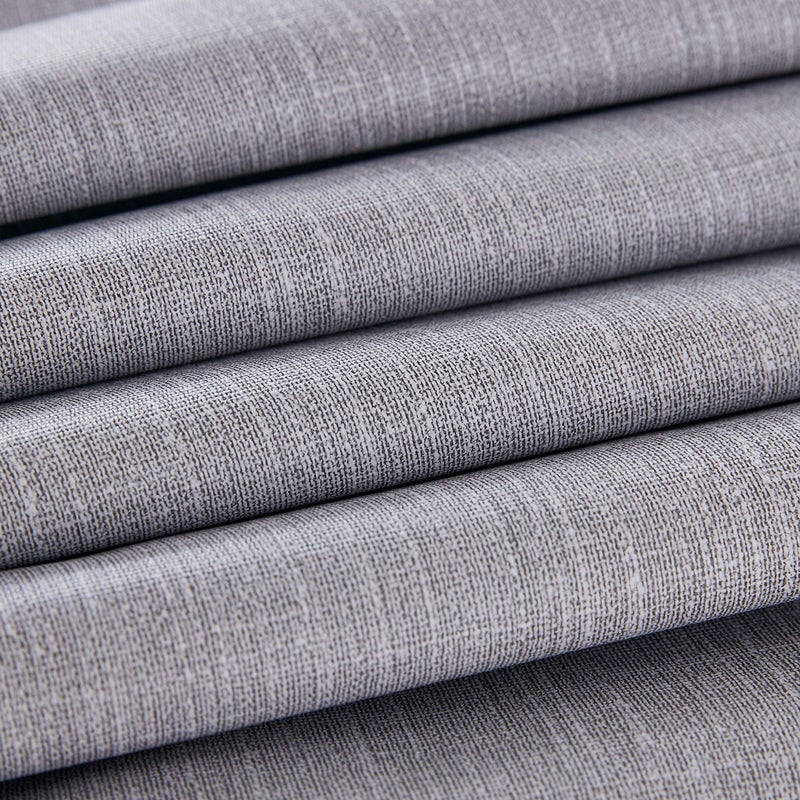 NLMUVW Grey Vinyl Tablecloth for Rectangle 8ft, 100% Waterproof Heavy Duty PVC Table Cover Oil Proof Wipe Clean Table Cloth for Kitchen Dining Picnic, 54 x 108 Inch - Image 3
